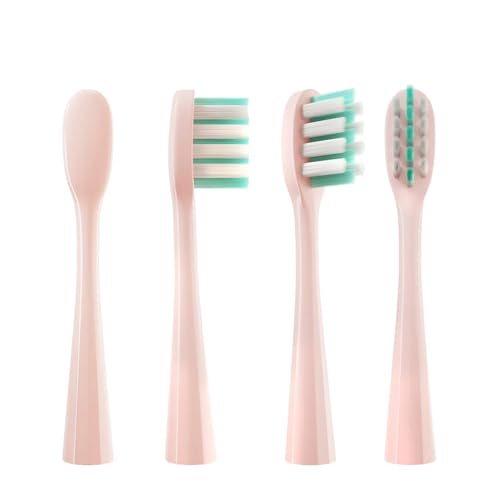 8�p�b�N�����p�u���V�w??�b�h�Ausmile���u���V�w�b�h�f�B�[�v�N���[���^�C�v�ɑΉ�(Soft bristle Pink)