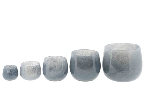 DutZ Pot Jeans | mundgeblasenes Glas | Übertopf, Vase | H 18 cm D 20 cm