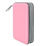 【Protective Function】: Storing CDs and DVDs in the organizer case can effectively prevent them from being scratched by car keys, coins or other objects, thus protecting the data storage area on the surface of the discs and ensuring smooth playback of...