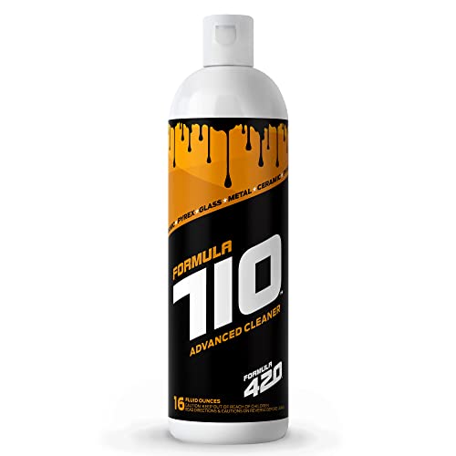 Formula 420 Formula420 Formula 710 Advanced Cleaner Glass Cleaner | Cleaner Value Pack | Safe on Glass Metal Ceramic Quartz and Pyrex | C1 - Formula 710 Advanced 16 oz