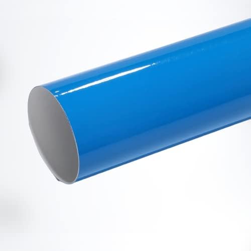 Image of ONETON Glossy Blue Contact Paper Decorative Self Adhesive Counter Top Peel and Stick Wallpaper for Kitchen Cabinets Shelf Drawer Liner Desk Dresser (Blue Glossy WP, 24x200 inch)