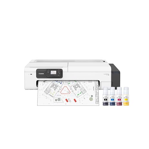 canon imageprograf tc-21m  multifunction printer 2434 large format poster amp plotter printer - automatic roll amp cut sheet paper feeder usb wi-fi lanwhite