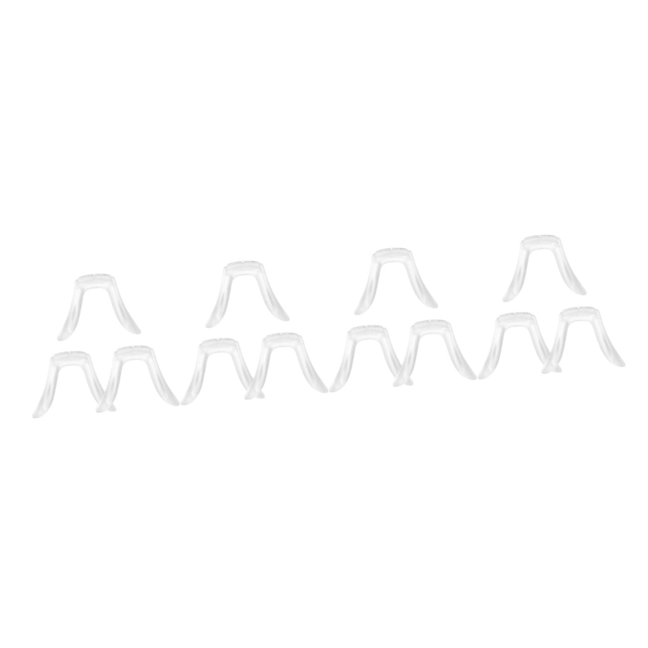 12piezas Almohadillas Nasales Para Gafas De Antideslizantes Reemplazo Cómodo Y Accesorios Para Gafas De Sol Y Lectura Para Nariz