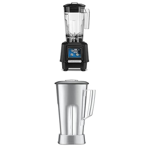 Bundle of Waring Commercial TBB145 TORQ 2 Horsepower Blender 2 Speed Toggle Switch Controls with 48 oz BPA