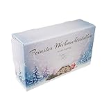 50 Stollenkarton Feinster Weihnachtsstollen 1000g 1kg 300x175x80mm Geschenkkarton Stollenkartons Verpackung für Weihnachtsstollen