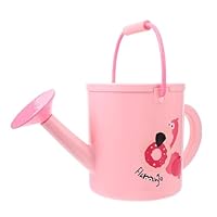 SHINEOFI Large Capacity Flamingo Plastic Watering Can for Gardening, Succulent Watering Kettle for Indoor and Outdoor Plant Care