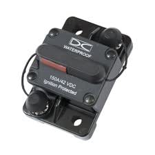 Hi-Amp Circuit Breaker, 50 Amp, Manual Reset, Surface Mount