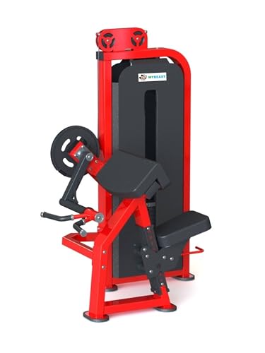 Image of Mybeast Biceps Curl Machine with Adjustable Seat for Targetting Biceps Muscles for Home Use and Commercial Use