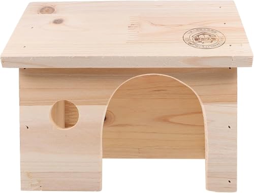 ハムスター ケージ小動物 ケージ 木製 ウサギおうち うさぎ 隠れ家 小鶏 お城 ペット ねずみ 生息地 ハリネズミ チンチラ 登山 遊び 小屋 用 屋内用 ペット ケージ アクセサリー 兎 トイレ ペットハウス モルモット