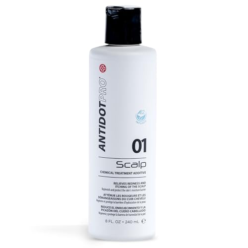Antidotpro 01 Scalp - Scalp Treatment & Skin Protector for Hair Bleach, Color & Chemical Services - Prevents Irritation, Redness, Burning, Itching, Hair Loss & Damage - Step 1 Protection - 240ml