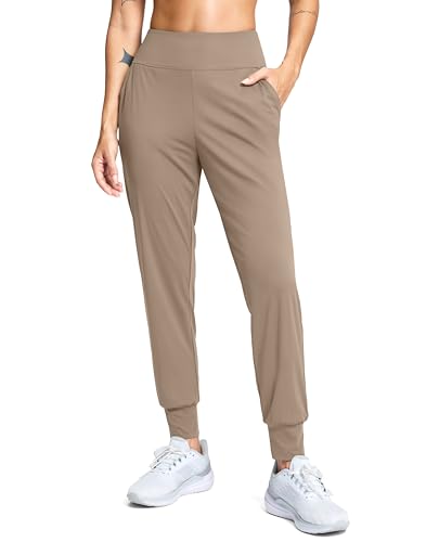 Image of SANTINY Women's Joggers Pants with Pockets Lightweight High Waisted Athletic Gym Workout Pants for Women Yoga Travel