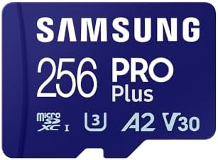 Samsung PRO Plus karta microSD + adapter SD, 256 GB, do mobilnych gier na smartfonach, tabletach i konsolach przenośnych, UHS-I U3, Full HD i 4K UHD, odczyt 180 MB/s, zapis 130 MB/s, MB-MD256SA/EU