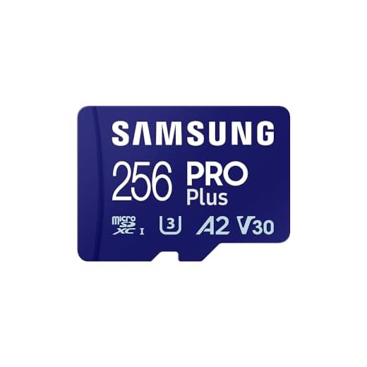 Cartão de Memória Samsung PRO Plus 256GB Azul 256GB