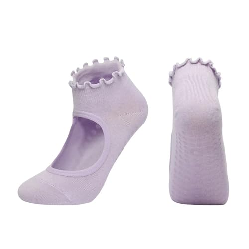 Chaussettes de yoga antidérapantes silicone pour une stabilité parfaite