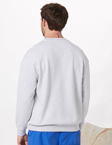 Image of Amazon Brand - Symbol Men Cotton Rich Light Weight Crew Neck Sweatshirt (Regular Fit)