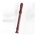 soprano recorder instrument 8-hole Recorder Flute Treble Beginner Eight-hole Student Entry-level Flute 8-hole Alto Wood Grain Color