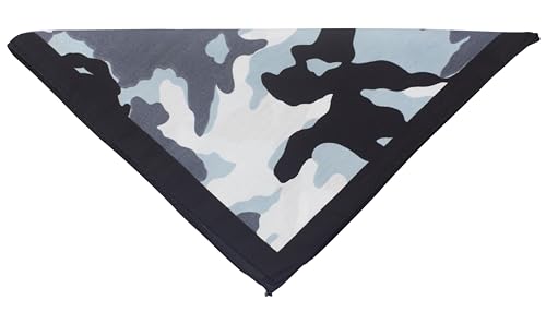 fashionchimp Bandana aus 100% Baumwolle, Premium-Qualität, Nicki-Halstuch für Damen und Herren, 50x50cm (Arctic-Camo) BAN050