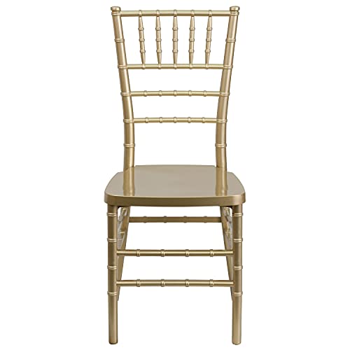 Flash Furniture Hercules Premium Series Chiavari Chair for Formal Events and Banquets, Commercial/Residential All-Occasion Event Chair, Gold - Image 8