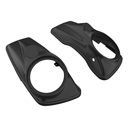 Alforjas para Moto Advanblack sin pintar, tapas para altavoces de 8", compatibles con Harley-Davidson Touring, Road Glide, Street Glide Special y Road King (2014-2023) miniatura 3