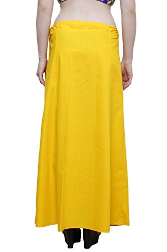Image of Pistaa's combo of Women's Cotton Best Plain Solid Indian Readymade Inskirt Saree petticoats