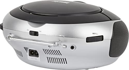 Imperial DABMAN PBB 2 draagbare cd-radio, digitale radio (CD-speler, DAB+/DAB/FM, boombox, stereo, batterij/netvoeding, AUX-in) zwart/zilver - Image 7