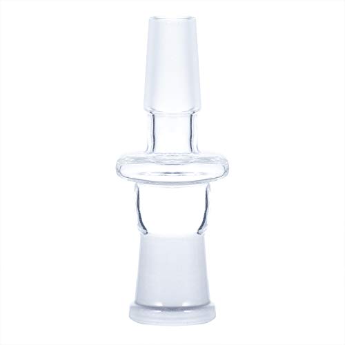 Scientic Glass Tube Adapter,14 mm Male to Female 14 mm Essential Adapter