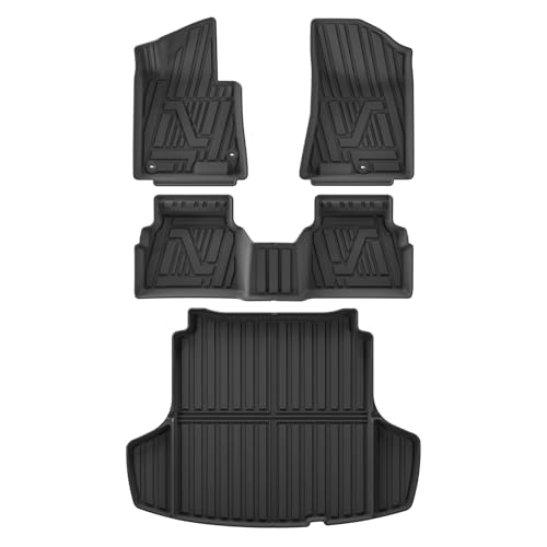 Tapis de coffre pour Hyundai Sonata 2020-2025 en TPE noir
