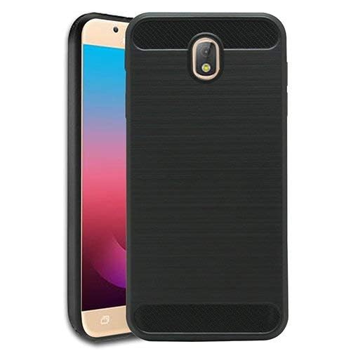 Image of Hybrid Carbon Fiber Back Case for Samsung Galaxy J7 Pro (Black)