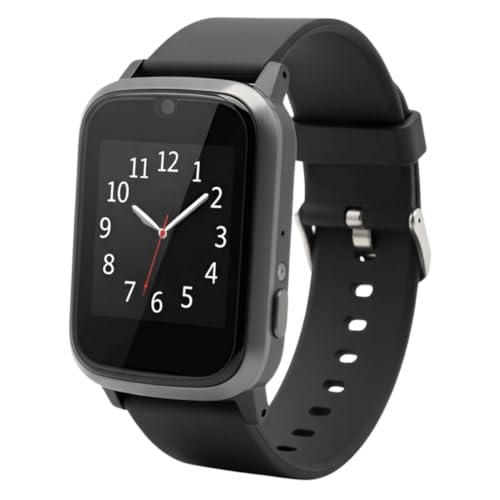 KUUS. S5 Notruf Uhr mit Sturzerkennung - Notrufknopf für Senioren - GPS Tracker Senioren mit Ortung. Senioren Smartwatch mit SIM Karte ohne Handy - Demenz Uhr Hilfsmittel Notfallarmband Erwachsene