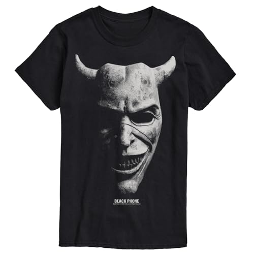 Black Phone 2 - Mask - Mens Short Sleeve Graphic T-Shirt - Size Small