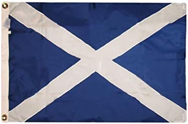 Moon Knives 2x3 Embroidered Scotland Cross 210D Sewn Nylon Flag 2x3 Banner - Party Decorations Supplies For Parades - Prime Outside, Garden, Men Cave Decor Flag image 5