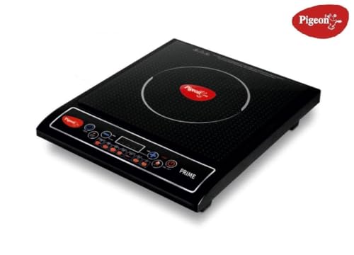 Pigeon Prime 15794 Induction Cooktop (Black, Push Button) view 2