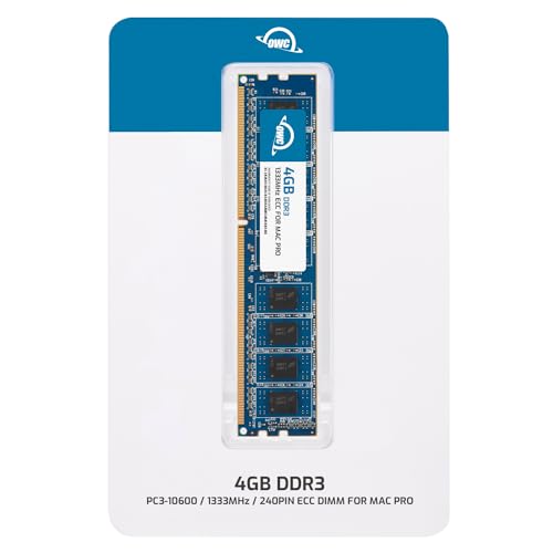 OWC - 4GB OWC Memory Upgrade Module - PC10600 DDR3 ECC 1333MHz DIMM for Mac Pro 2009-2012 'Nehalem' & 'Westmere' models - Image 2