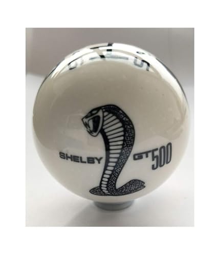 RICKYZHU for Mustang Shelby Cobra GT 500 6 Speed Manual Gear Shift Knob Shift Knob