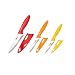 ZYLISS 3 Piece Paring Knife Set with Sheath Covers