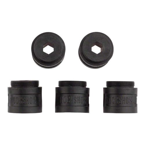 Semplice da utilizzare ROCKSHOX Spessori di Volume Bottomless Tokens, da 32 mm, per forcelle SID/Reba/Revelation/RS1/Bluto/Argyle RCT Solo Air, 5 Pezzi, Colore Nero