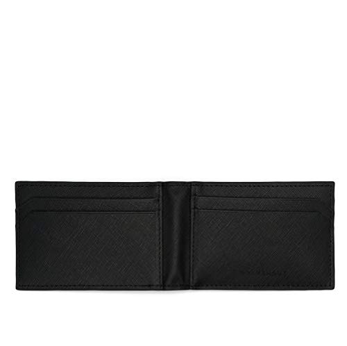 DRAKEHAUT Slim Saffiano Genuine Leather Dual Card Holder Minimalist RFID Blocking Credit Card Case - 10 CC - Image 5