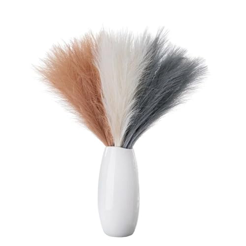Ramo Artificial de Pasto Pampas Boho 5 Piezas Azul Oscuro miniatura 3