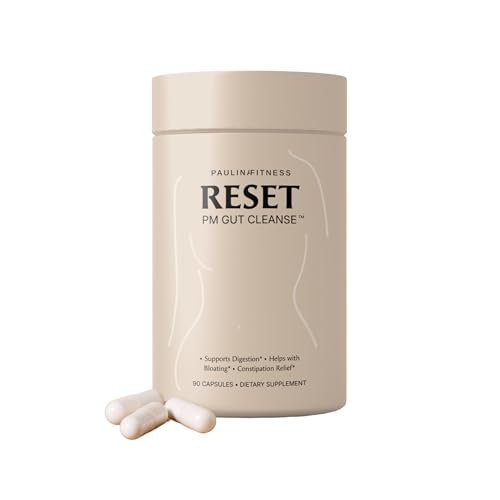 Paulina FITNESS Reset Overnight Digestive Aid, Bloating Relief, & Gut