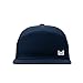 melin Trenches Icon Hydro, Navy, Men's Performance Snapback Hats, Water-Resistant Fitted Flat Bill Baseball Caps for Men & Women, Golf, Running, or Workout Hat, Medium-Large