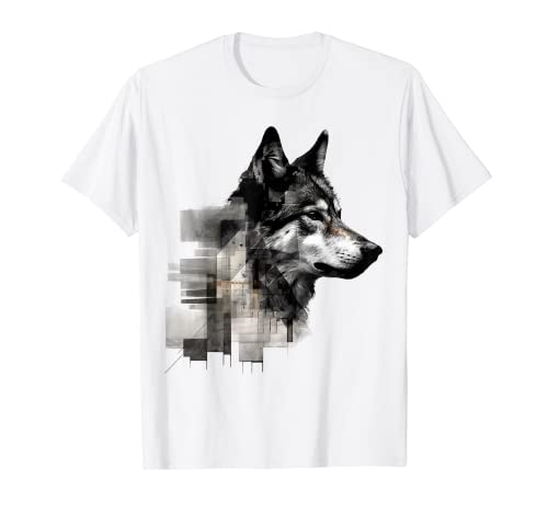 Wolf Art - Motivo animale lupo Maglietta