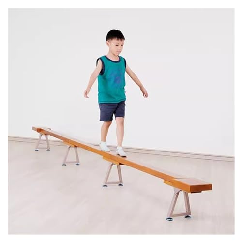 YXXSDP Gymnastics Balance Beam for Home Club, Professional Extra-Firm Floor Beam/Walking Beams, with Anti-Slip Feet Pads, for All Gymnastics Skills Training