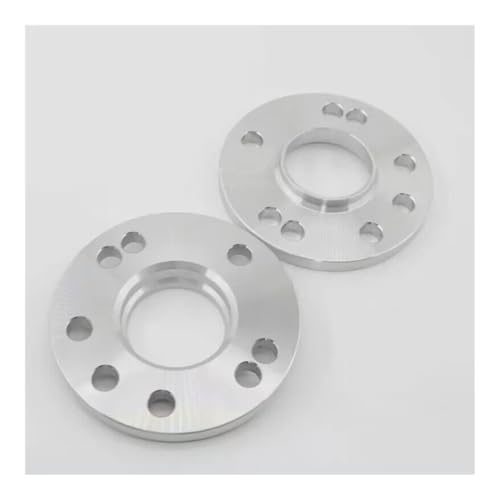 Espaciador Rueda Cuñas Adaptador espaciador de rueda 2 piezas 10 mm PCD 4x114.3/5x114.3 con orificio central 66.1 apto para altura cojinete cubo hasta