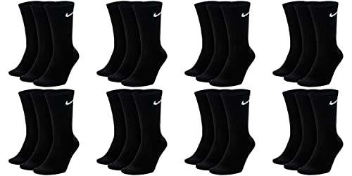 Nike Everyday Lightweight Crew SX7676 Lot de 12 paires de chaussettes de tennis Blanc/noir/gris, Noir , 38-42 Nike Everyday Lightweight Crew SX7676 Lot de 12 paires de chaussettes de tennis Blanc/noir/gris, Noir , 38-42