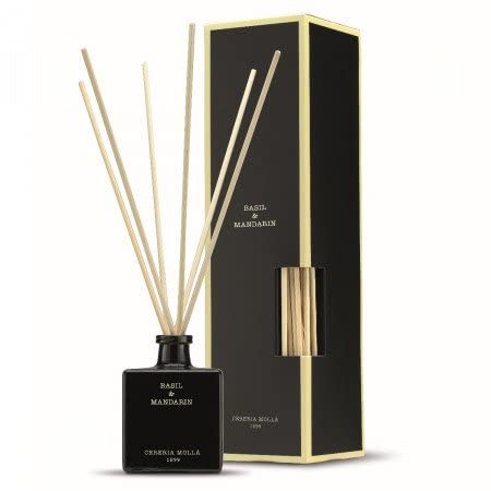 Cereria Molla Basil & Mandarin 100 ml Reed Diffuser miniatura 1