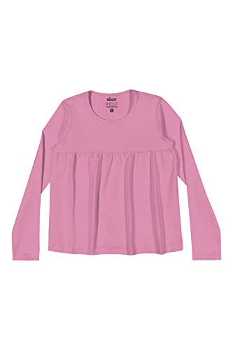 Blusa em cotton confort, Elian, Meninas, Rosa, 4