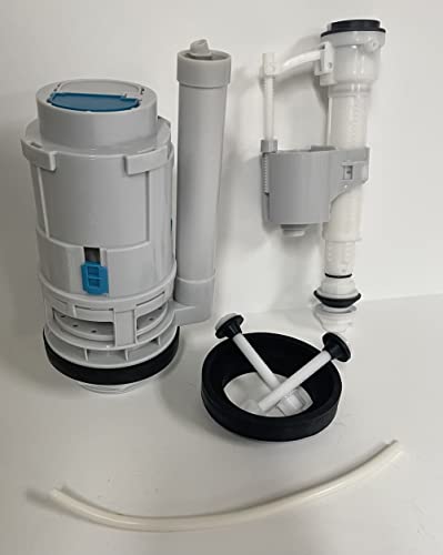 Glacier Bay Replacement Top Button 3 inch Two Piece Flush Valve and Fill Valve Kit by NuFlush Glacier Bay Replacement Top Button 3 inch Two Piece Flush Valve and Fill Valve Kit by NuFlush