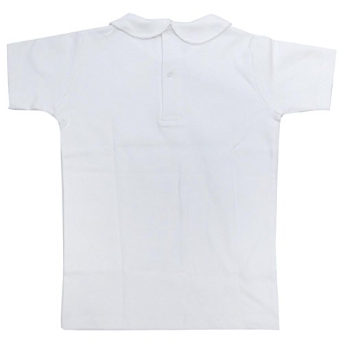 CARLINO Peter Pan Collar Short Sleeve T-Shirt3