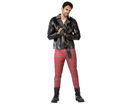 Atosa disfraz punky años 80 hombre adulto M