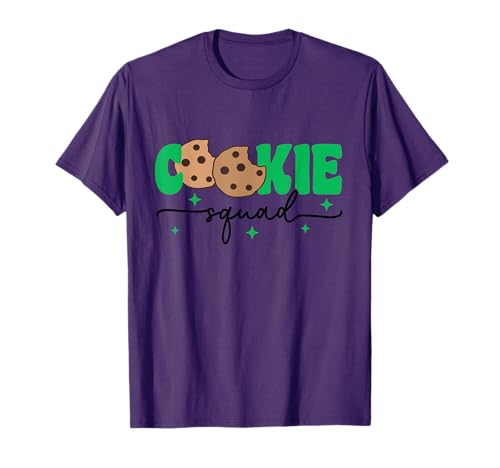Scout Cookie Squad Selling Cookie Girl Leader Scouting Lover T-Shirt
